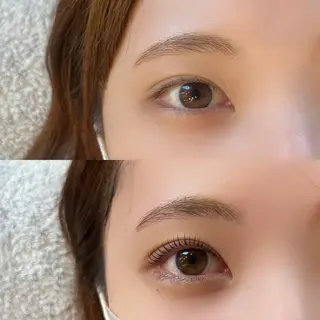 マツエク・マツパ アイブロウ Froom Lunaのマツエク・マツパデザイン