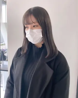 セミロング カラー salowin JIYUGAOKA所属・マンツーマン半個室 tamuraのヘアスタイル