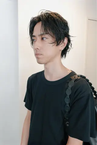 ミディアム パーマ メンズ トレンドヘア◎ 店長　清原佑太のヘアスタイル