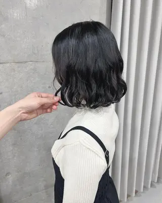 パーマ ボブパーマコテ巻き風 パーマNo1深江秀平のヘアスタイル