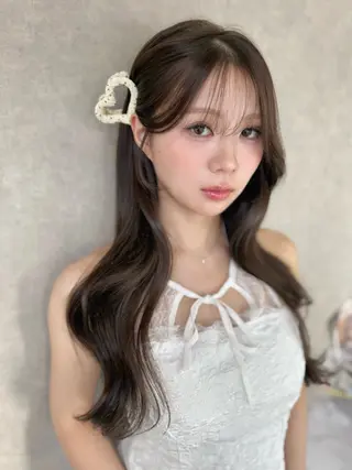 カラー 梅田カラーモデル/ ヘアセット/みさきのヘアスタイル