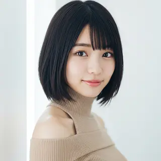 ミディアム 似合わせボブ✖️ 韓国レイヤー✨小関のヘアスタイル