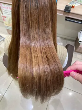 ロング 比嘉 龍佑のヘアスタイル