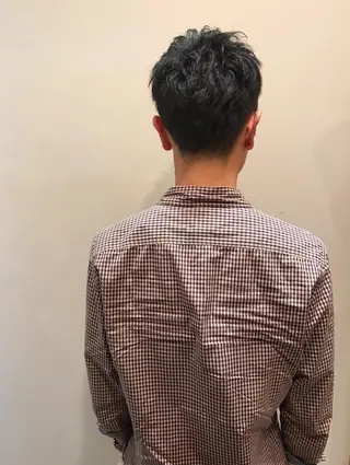 ショート パーマ メンズ skin所属・中村 梨沙のマツエク・マツパデザイン