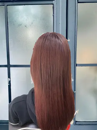 セミロング カラー 髪質改善shoma mikiのヘアスタイル