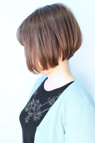 ミディアム カラー Repos SENDAI所属・⭐️バッサリカット モデル募集⭐️佐野のヘアスタイル