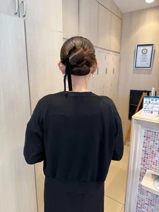 ヘアアレンジ 藤森 希美のヘアスタイル