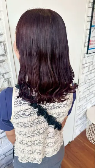 ミディアム 伴 星来のヘアスタイル