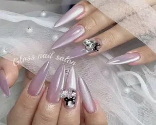 ネイル Gloss nail ジェル&長さだし専門のネイルデザイン