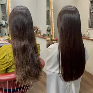 ロング カラー Joshua / 素髪改善のヘアスタイル