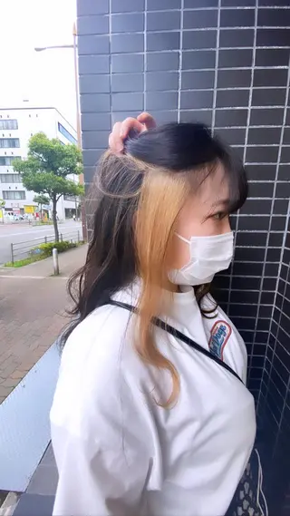 ロング 髪質改善/艶髪 ミトモリシュウトのヘアスタイル