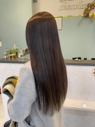 セミロング Agu hair chocolat 梅田2号店【アグ ヘアー ショコラ】所属・髪質改善/縮毛矯正/ 梶原陸のヘアスタイル