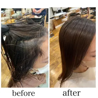 ロング パーマ 門崎未依/レイヤー/ メンズカット🪿🌼のヘアスタイル