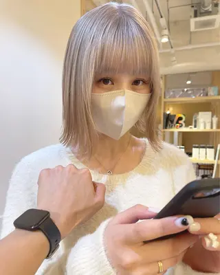 ミディアム PALAN K-Beauty SHINJUKU所属・“ミニモ最高評価獲得 “代表"Kohei"のヘアスタイル