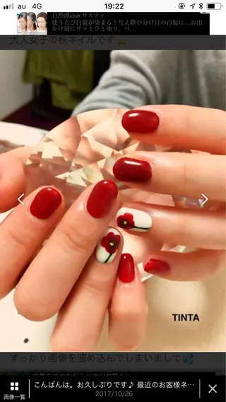 ネイル ネイルサロン ティンタ所属・馬場 典子のネイルデザイン
