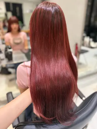 ロング カラー matsuri /レイヤーカット𝜗のヘアスタイル