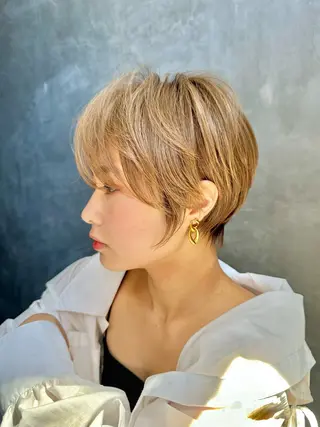 ショート Number六本松所属・山崎 友雅のヘアスタイル