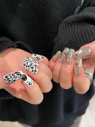 ネイル 8113 海外/y2k/韓国のネイルデザイン