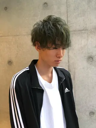 メンズ 森本裕/オーナー/ スパイラルパーマのヘアスタイル