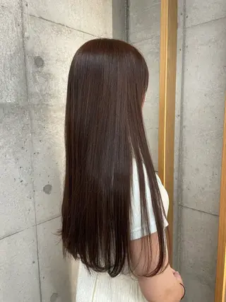 ロング カラー FILMS横浜所属・Watanabe Maiのヘアスタイル