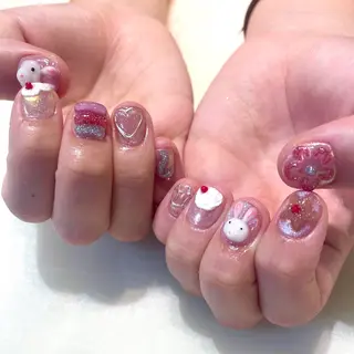 ネイル 新井 ひなののネイルデザイン
