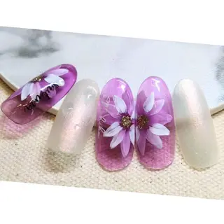 ネイル 大島 七海のネイルデザイン