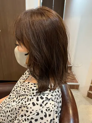 ミディアム 小沼采唯👧🏼 海好きオヌちゃんのヘアスタイル