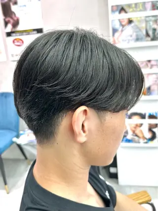 メンズ SALOWIN渋谷caldo店B1所属・岐津公太 メンズ縮毛矯正のプロのヘアスタイル