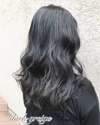 カラー Ms.CHARM所属・透明感カラー🌿 グレージュ🐺陽介のヘアスタイル
