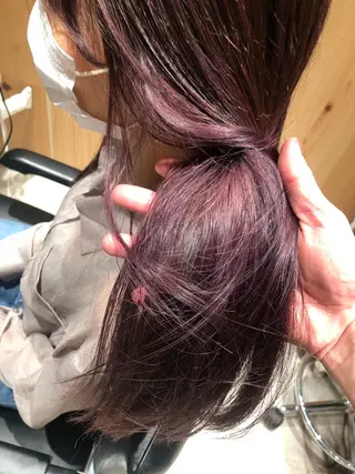 ミディアム カラー センスをお届けします 大谷将生INFPのヘアスタイル