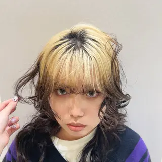 カラー ꪆৎ平行アーチ ྀི ワカナの眉毛・アイブロウイメージ