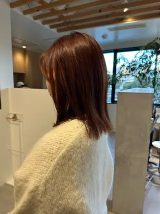 ミディアム 和田 あおいのヘアスタイル