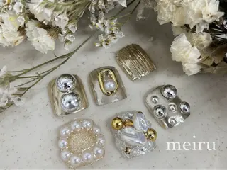 ネイル 🤍meiru 🤍ネイリストのネイルデザイン
