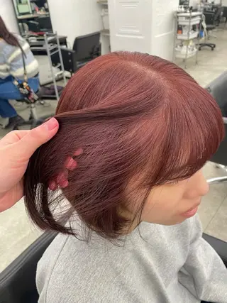 カラー 暖色/透明感カラー /nanami★のヘアスタイル