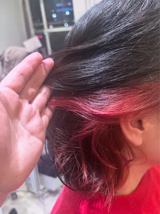 ミディアム laffin❁ななみ /パーマスタイルのヘアスタイル