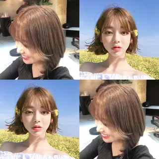 カラー オオカワユウキ 🎀newi池袋のヘアスタイル