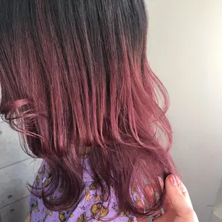 ロング カラー knock【ノック】所属・烏丸韓国ヘア🇰🇷 ayaka🎀のヘアスタイル