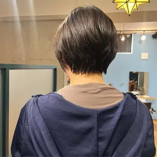 ショート 暖色/パーマ 🌼クニトウメイのヘアスタイル