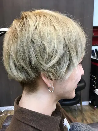 ショート メンズ 赤羽、髪質改善サロン 吉野リョウスケのヘアスタイル