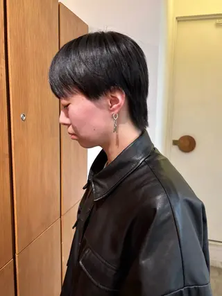 ショート ENIEN MAKE’S 立川所属・ミカ💫/パーマ/ ニュアンスパーマのヘアスタイル