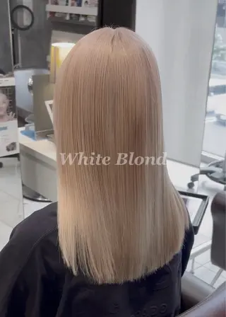 ロング 透明感カラー/ 藤原リックのヘアスタイル