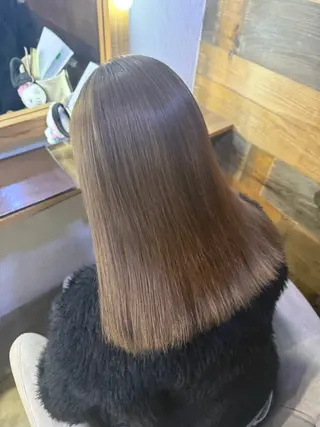 ミディアム hair design D.ulu所属・隅内 桃香のヘアスタイル