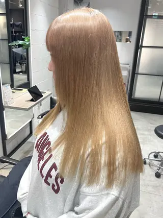 ロング カラー Juna✂️ レイヤー / ボブのヘアスタイル