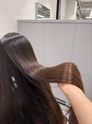 ロング モデル募集中/西梅田 naruka🍏のヘアスタイル