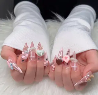 ネイル 波 なみのネイルデザイン