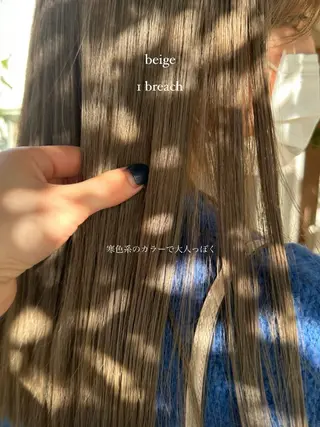 カラー 荻野 未来のヘアスタイル