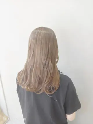 セミロング カラー olelo国立🐟 Maho🐟のヘアスタイル