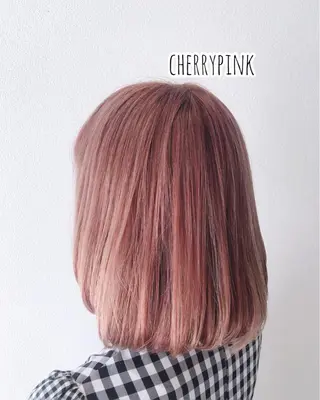 ミディアム カラー 年間1500人担当 代表　南一路のヘアスタイル