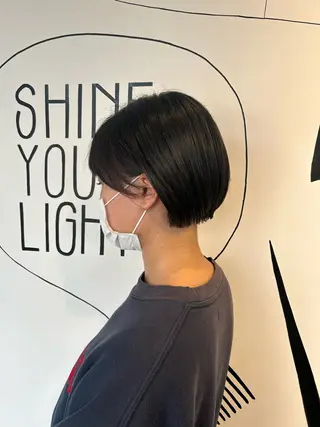 ショート 🍒ケアカラー🍒 AKAね🤍のヘアスタイル