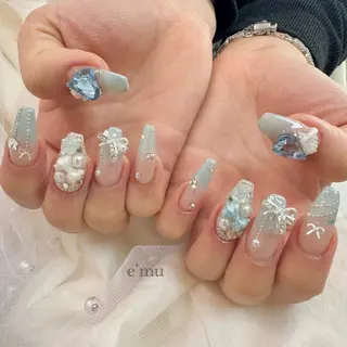 ネイル nail salon e'mu💐のネイルデザイン